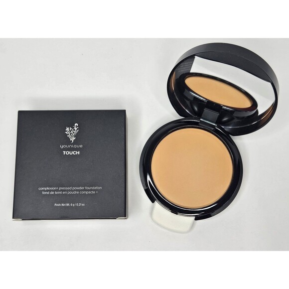 Younique Touch Complexion+ Pressed Powder Foundation Satin .21oz New in Box - Picture 1 of 7